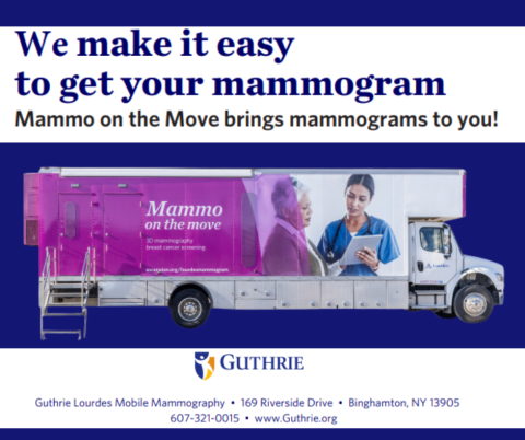 Guthrie Lourdes Mobile Mammography Van