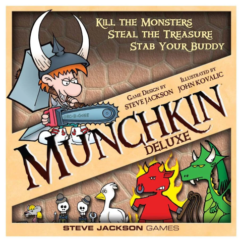 Picture of the Munchkin Deluxe game box