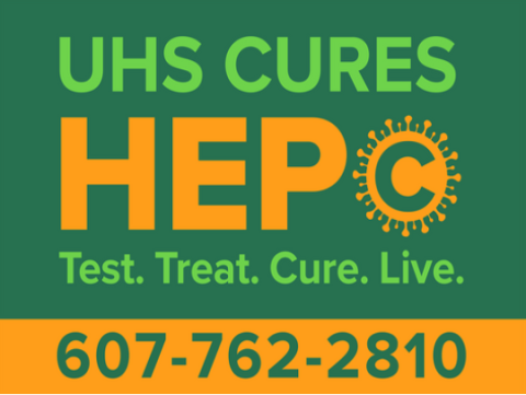 UHS Cures Hep C Test.Treat.Cure.Live 607-762-2810