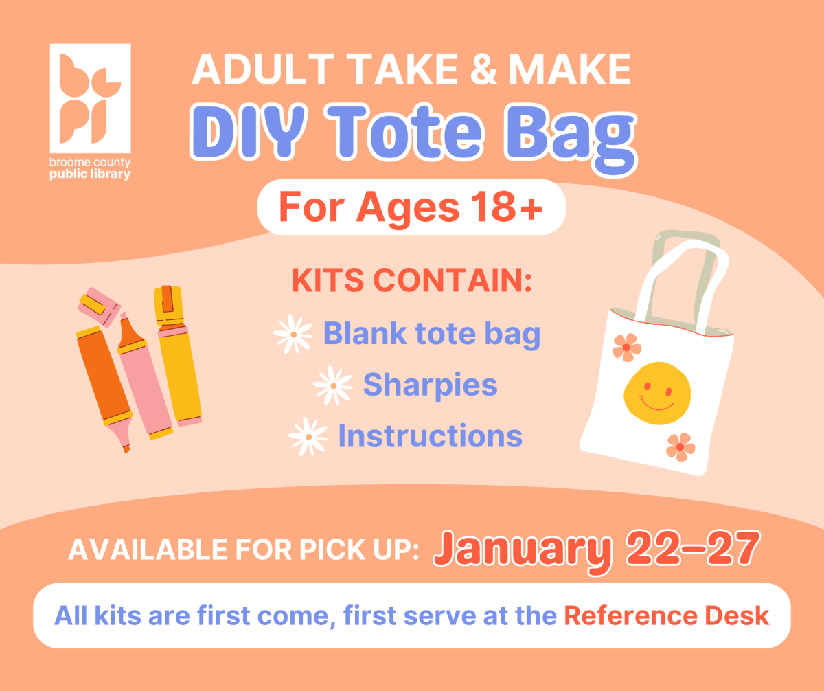 DIY Tote bag, for ages 18+