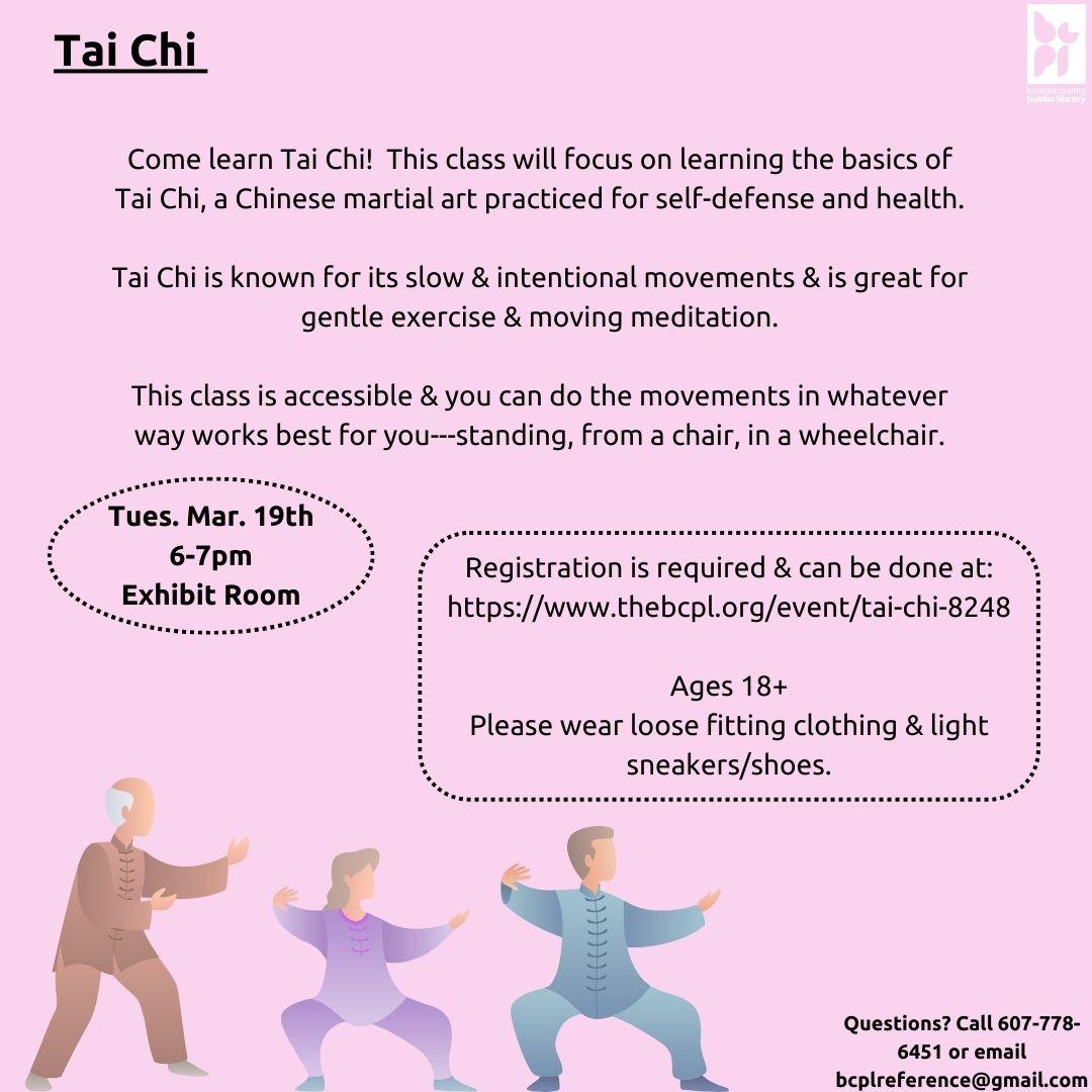 tai chi advertisement 